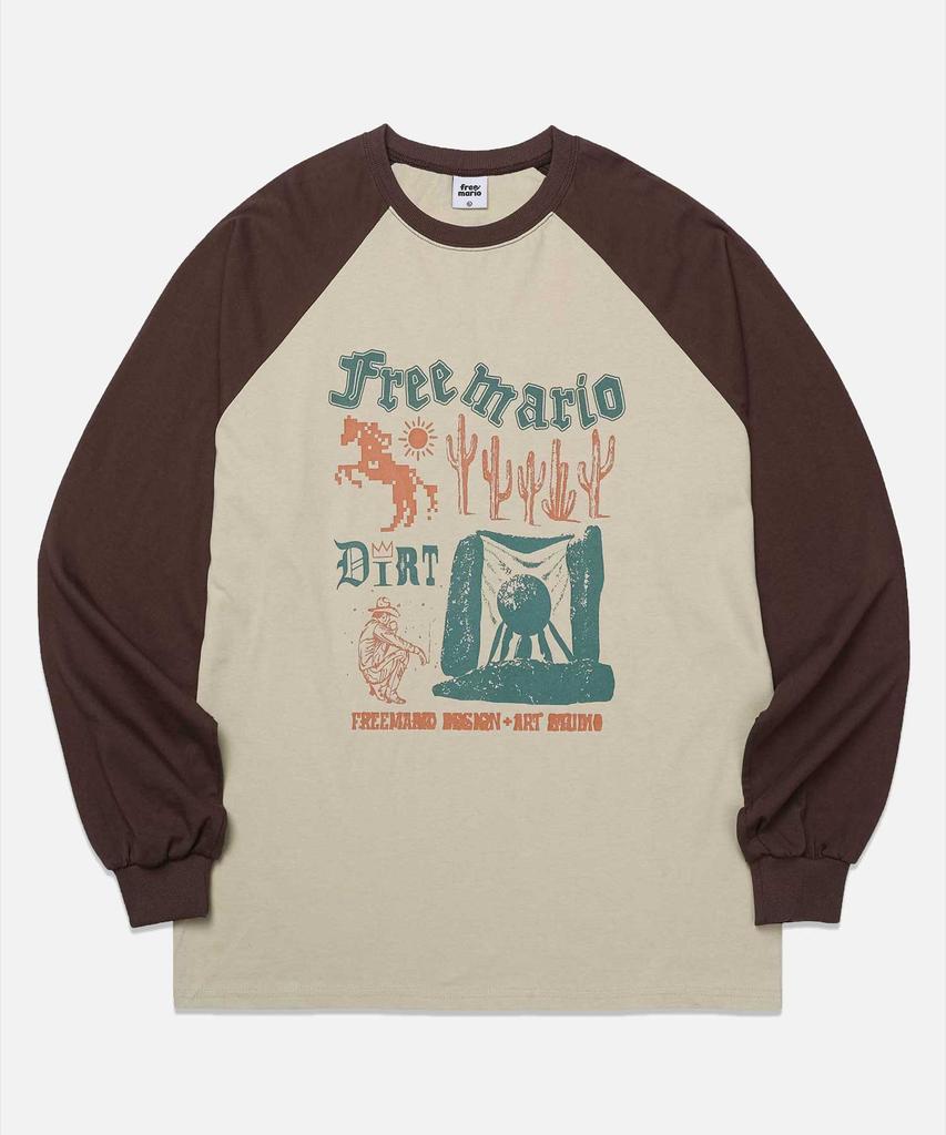 FREEMARIO Western Dirt Long Sleeve [Ivory]