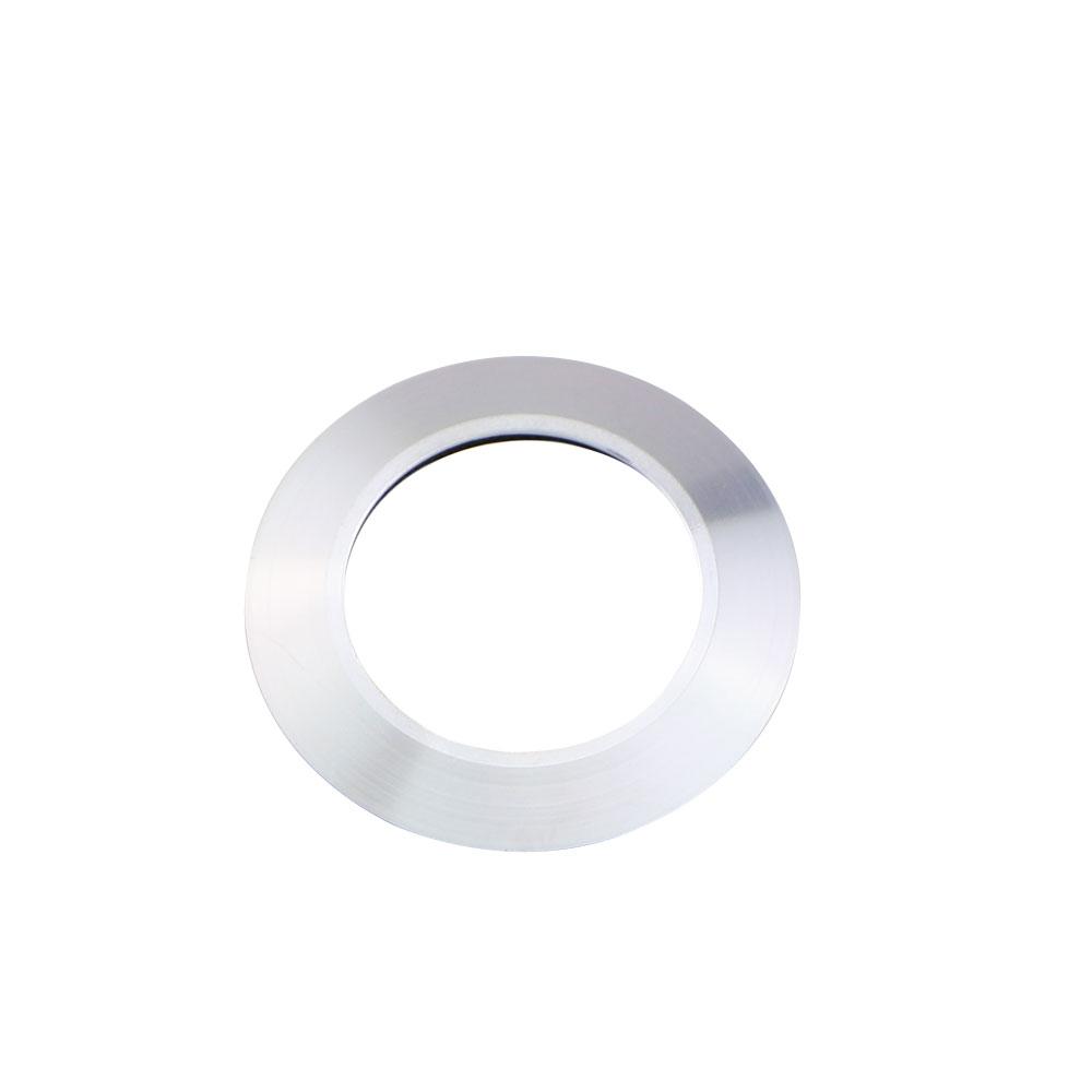 

Color My Life Алюминиевый автомобильный салон зажигания Брелок для ключей Один ключ Звезда Стоп Защитная крышка Наклейка для Ford C-Max Cmax серебряный