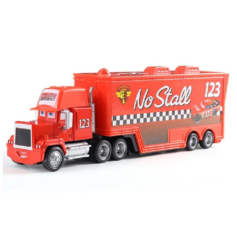 Pixar Cars Truck Model Car Anime Figure Mack Semi-Hauler Rust-eze Racing Toys Children's Birthday Gifts