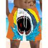 Sommer Herren 3D Gedruckte Strandhose Mode Vielseitig Trend Atmungsaktiv Lässig Urlaubsstil