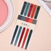 Zhi Shi Japanese-Korean Style Alloy Chopsticks Set
