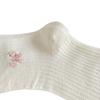 Chaussettes blanches simples, polyvalentes, jolies, nœuds papillon, petites fleurs, chaussettes tube moyennes pour femmes, Kawaii Harajuku Jk Lolita, chaussettes en coton pour filles