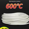 Fireproof Fiberglass Insulating Sleeve - High Temp Resistant Wire Protective Tube