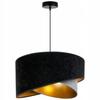 Hanging Lamp Ceiling Chandelier Golden Velvet Lampshade