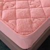 New Lamb Fleece Cotton Fitted Sheet, Warm and Thickened Single and Double Fitted Sheet, Mattress Protection Cover