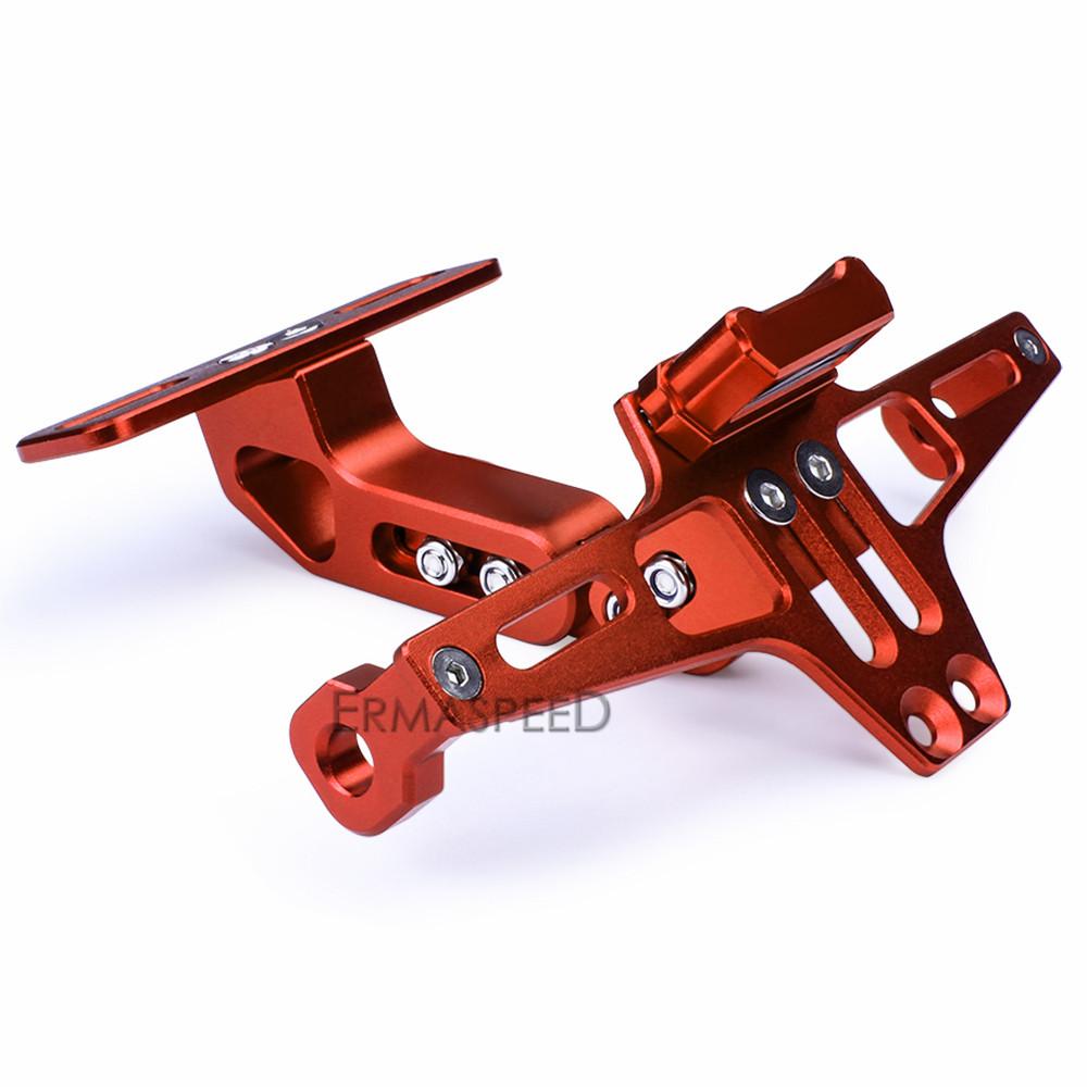 Uchwyt na tablicę rejestracyjną motocykla Fender Eliminator Kit Uniwersalny uchwyt na tablicę rejestracyjną motocykla Tail Tidy