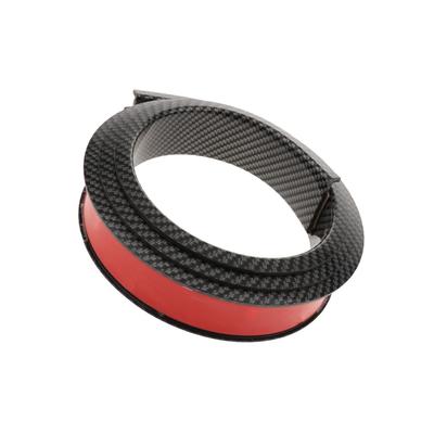 Car Fender Arch Wheel Eyebrow Strip Protector Trim  Carbon Fiber