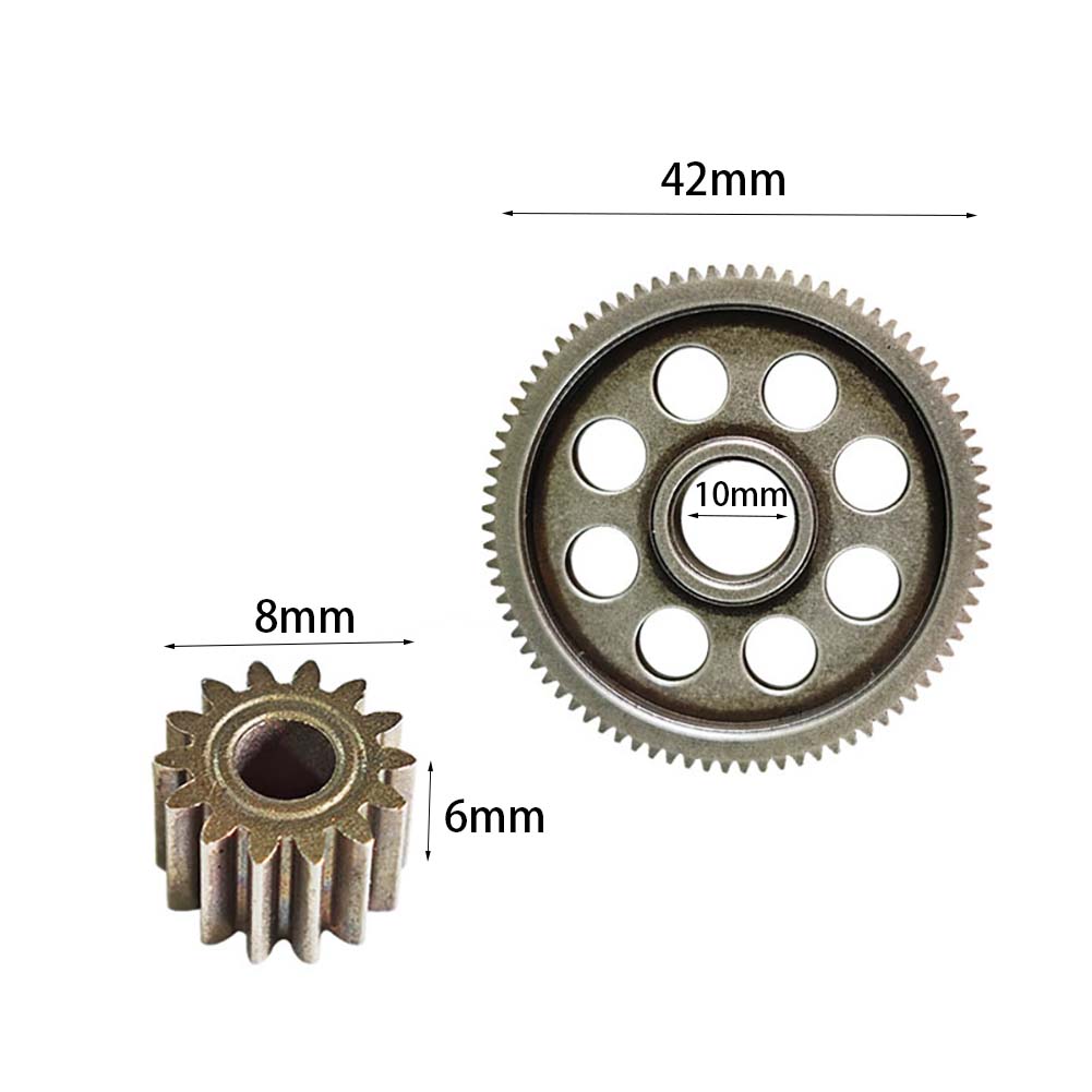 Replacement 83 Tooth Gear Assembly For Electric Chain Saws, Heavy Duty Steel Gears Compatible With 4/6/8 Inch Grass Cutters