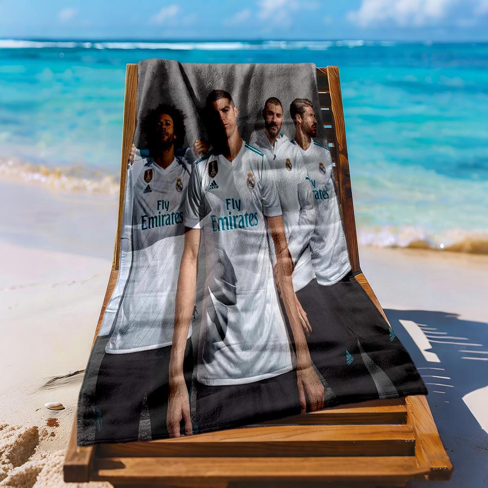 Cristiano Ronaldo Beach Towel High Absorbency Quickdry Comfortable Lightweight
