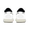 Jordan Air Jordan 1 Oreo Leather Abrasion Resistant Low top Vintage Basketball Shoes Unisex Black White 553558-092(Team1119-)