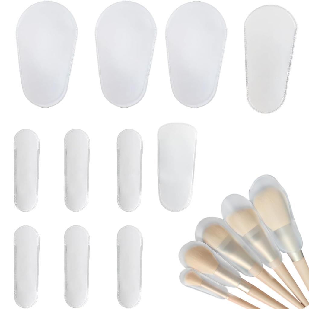 Makeup Brush Portable and Perfect for or Any Dustproof Covers for Makeup Eyeshadow Lip and Portable and 11-Piece Covers, Dustproof, Travel, Travel,