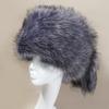 Winter Hat Ethnic Style Design Ear Protection Thickened Lining Faux Fur Ball Women Hat