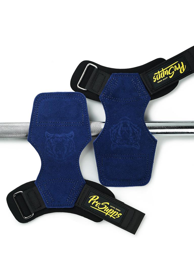 Cowhide Gym Gloves Anti Skid Weight Lifting Pads Deadlift Workout Fitness Palm Protection Training Guards
