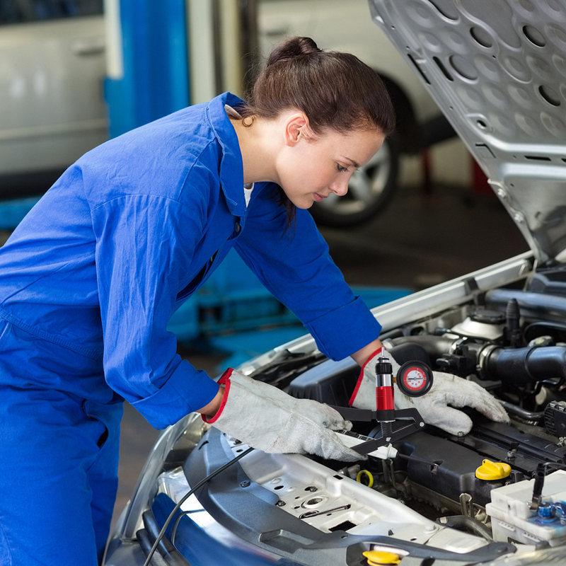 1Set Car Brake Bleeder Kit Handheld Vacuum Pressure Pump Clutch Fluid Bleeding Tool Kit Brake Fluid Tester Oil Change Adapters