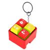 Retro Mechanical Keychain Stress Reliever With Wooden Fish Portable Vintage Desk Accessory For Office And Daily Use