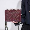 IELGY Simple Fashionable All-Match Bag Korean Version Popular Diamond Chain Shoulder Messenger Bag