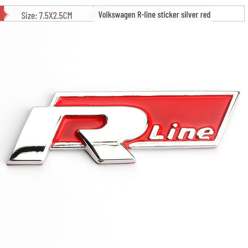 Rline Metal Grille Modification and Decoration Label