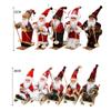 Sitting Home Decoration Kids Toys Christmas Tree Accessories Desktop Santa Claus Doll Xmas Ornament