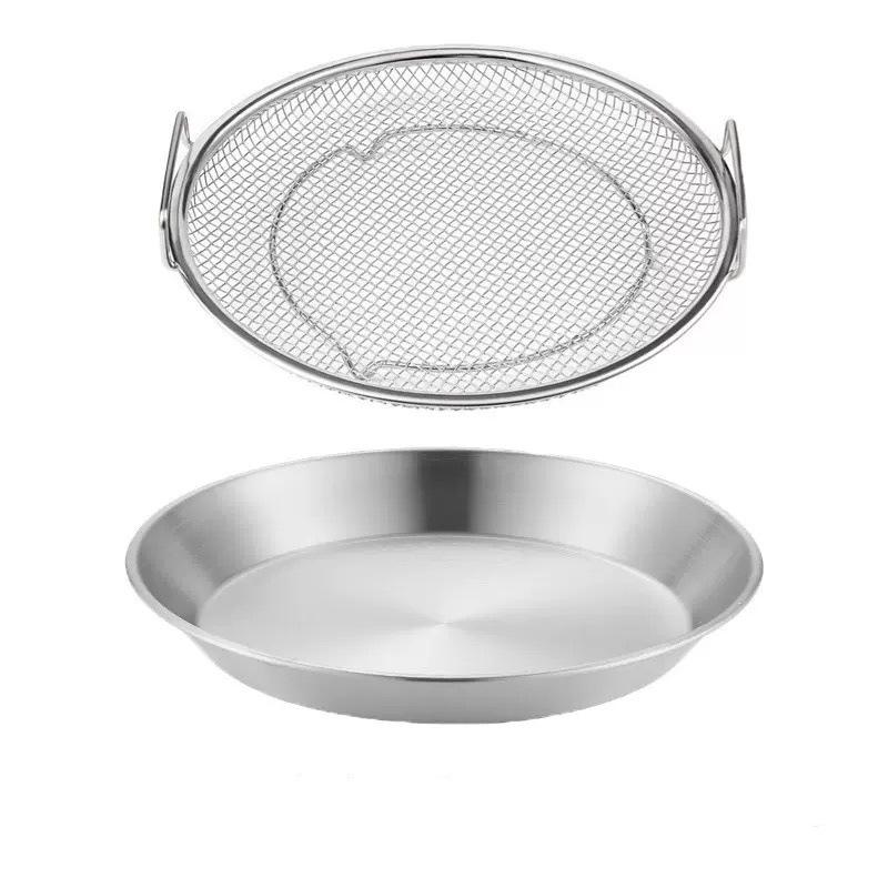 Stainless Steel Multi-functional Oil and Water Filtering Pan