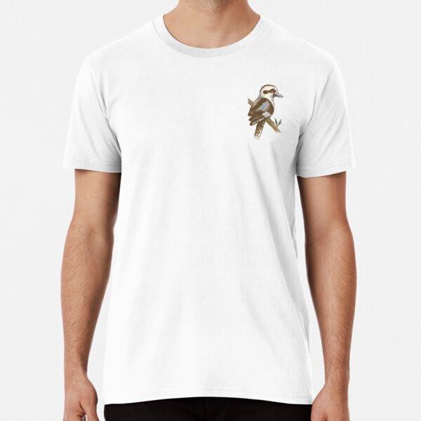 Aussie Animals: Kookaburra Premium T-Shirt S To 5XL Made In the AU/USA T-Shirt