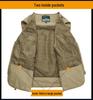 Men's Multi-Pocket Outdoor Vest for Spring and Autumn - Fishing, Photography, Tactical, Casual Retro Waistcoat