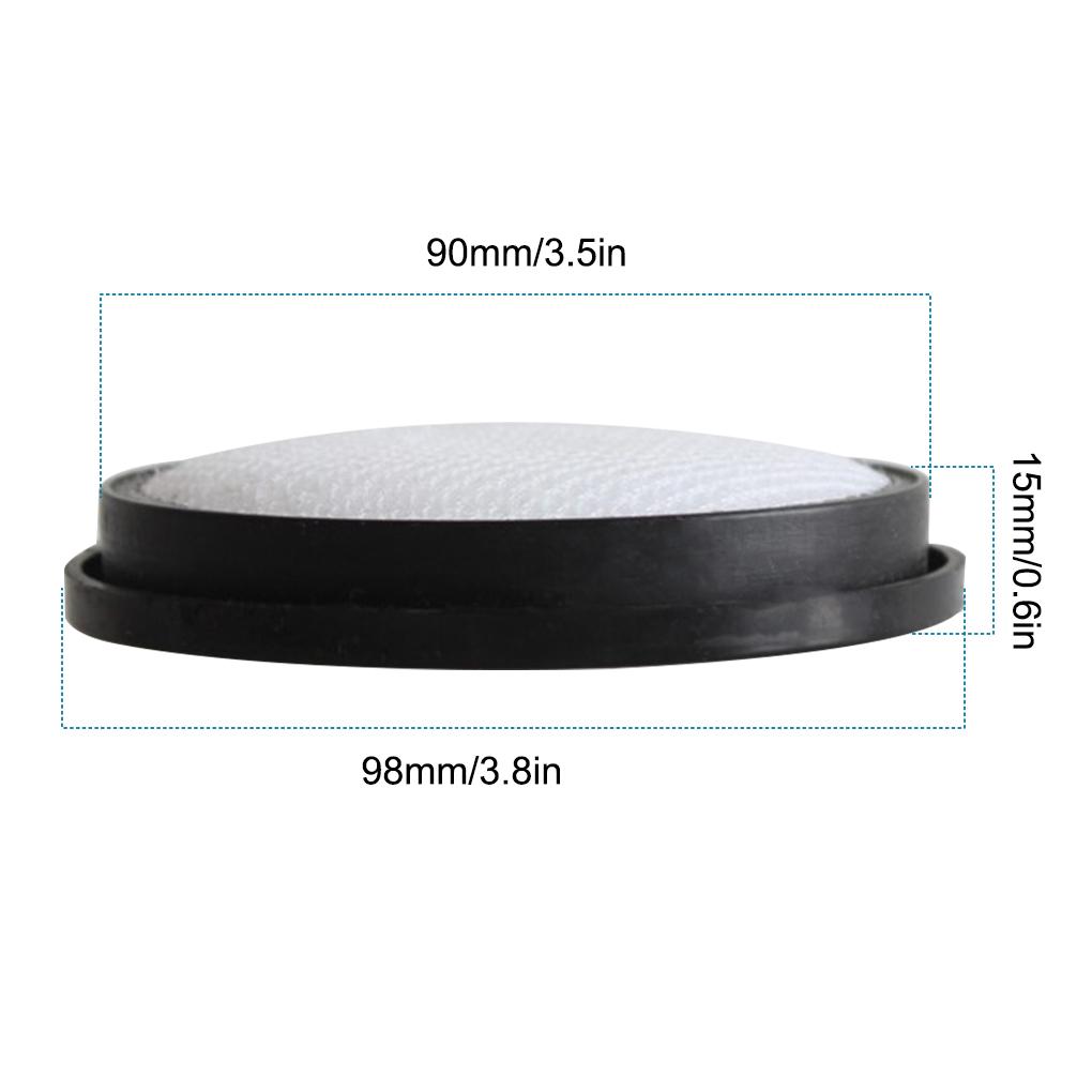 Set of 2 Handheld Vacuum Cleaning Machine Filters Dust Collector Parts Indoor Housework Accessories Replacement for Proscenic P8
