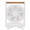 Magnetic Desk Fan 4 Speeds Adjustable Quiet Rechargeable Portable Table Fan with Handle for Home