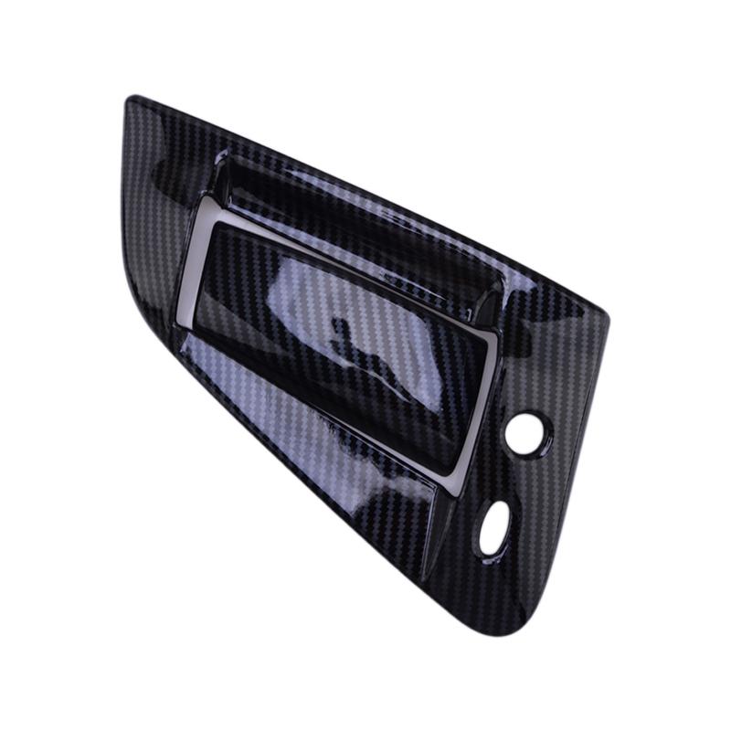 1 Set Car Exterior Door Bowl Handle Trim Cover Fit For Nissan 370Z 2009- Carbon Fiber Style ABS