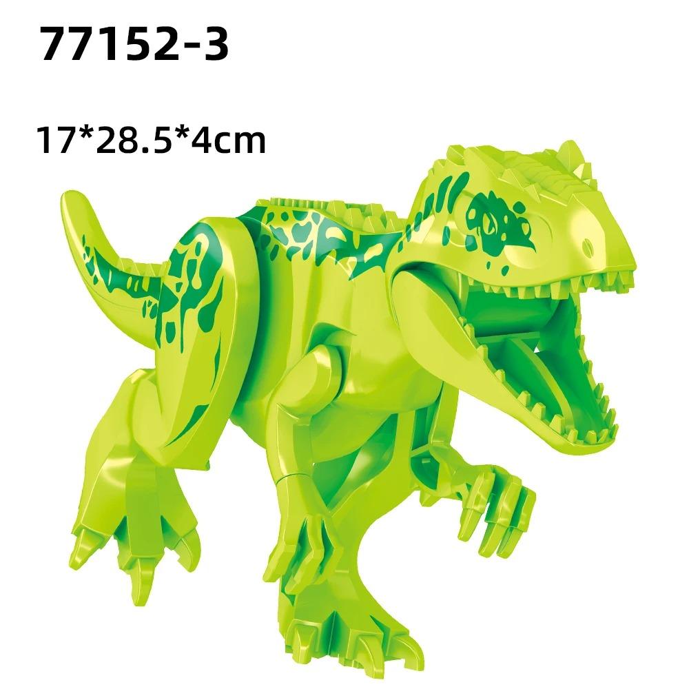 Bloques de Construcción de Dinosaurios Jurásicos Indominus Rex DIY Tamaño Grande Tyrannosaurus Figuras de Acción Modelos Juguetes para Niños Animales Regalos
