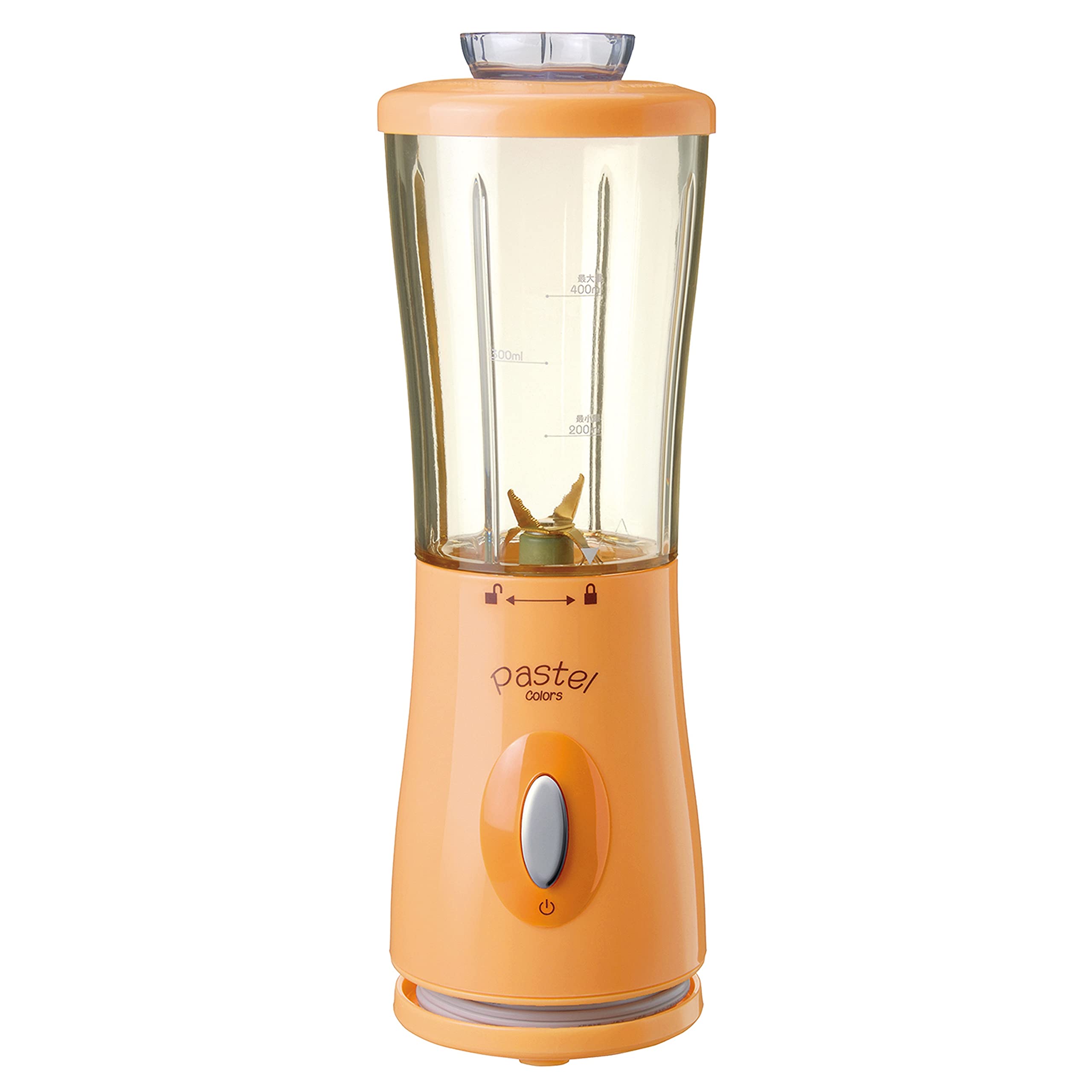 

Nacasa Compact Mixer Capacity 400ml Orange NM-P10(D)