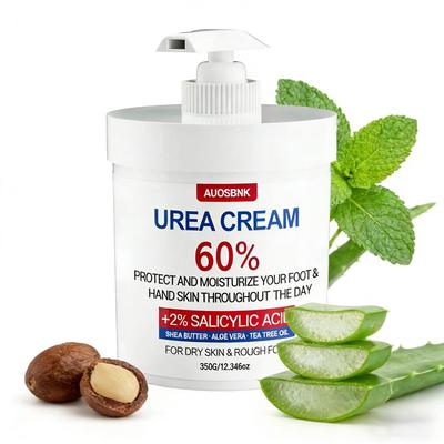 60% Urea Cream, Body Lotion, Elbow & Foot Cream, Fast Absorbing, Non-Greasy, Safe For Sensitive Skin, Urea Moisturizer for Extremely Dry Skin-350G
