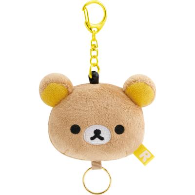 Rilakkuma Plush Reel Keychain San-X