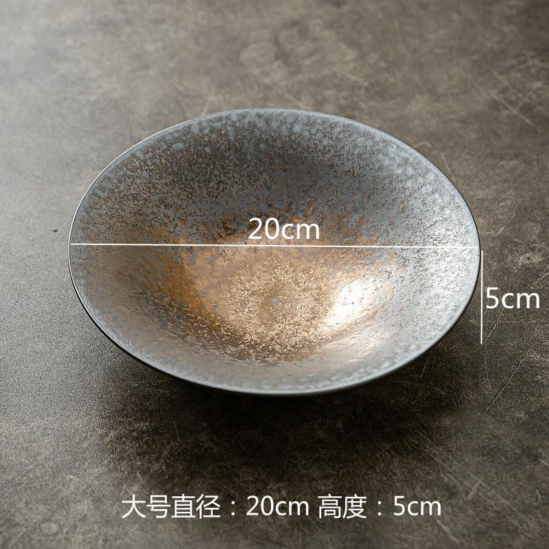 Ceramics Tableware Dinner Plate Fruit Plate Salad Bowl Soup Plate Western Steak Plate Dessert Bowl Sushi Dish Snack Tray Dishes