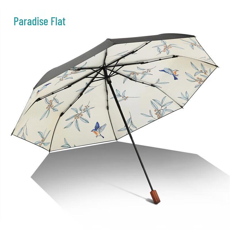 

Paradise Umbrella 3-Fold Dual-Use Sun & Rain Umbrella
