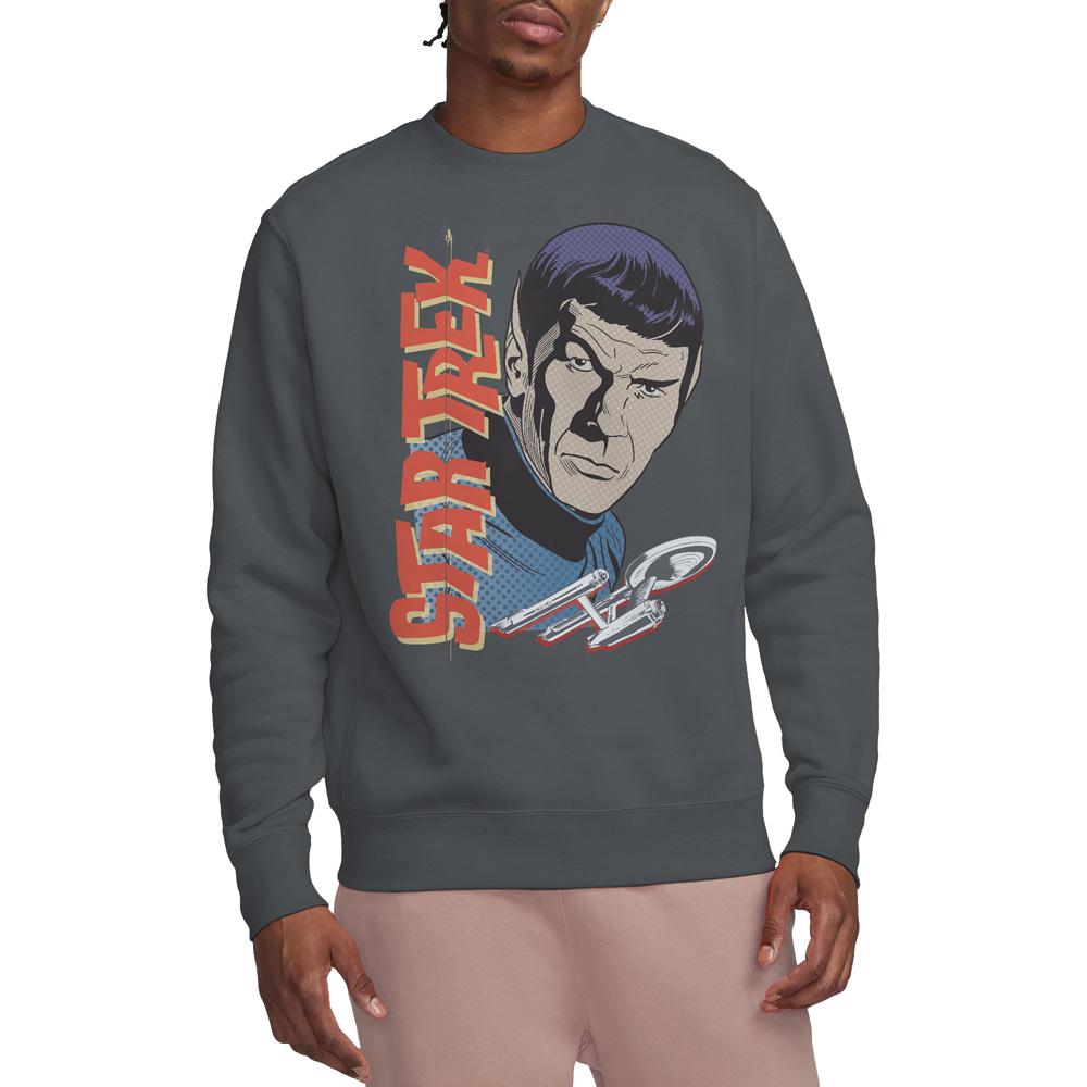 Star Trek: The Original Series Unisex Adult Spock Vintage Sweatshirt