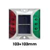 Solar Powered Cast Aluminum LED Road Stud Warning Light
