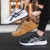 Fashion Men Casual Sneakers Vulcanized Shoes Lace Up Platform Sneakers Running Tennis Sports Shoes Outdoor Jogging Sneakers Male 39-44
