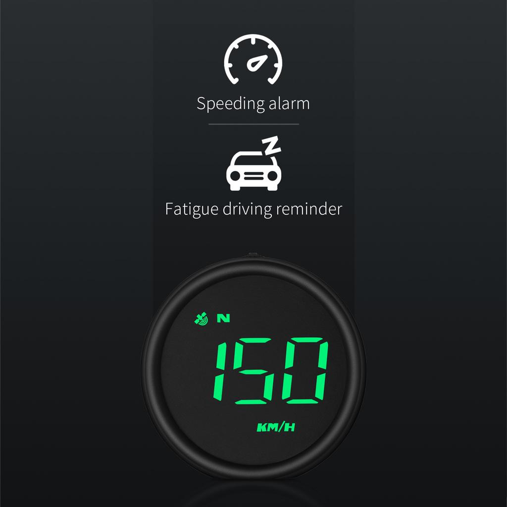 Car   GPS Speedometer with Speed, Overspeed Warning, Mileage Measurement, Fatigue driving reminder for  All Vehicle