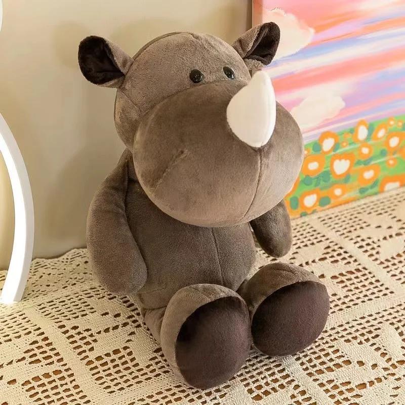 25CM Kawaii Animais da Selva Pelúcia Animais da Floresta Pelúcia Cachorro Zebra Elefante Leão Raposa Girafa Brinquedos Infantis Boneca Presente de Aniversário