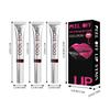 3pcs Tear Lip Liner Lip Gloss Set Matte Sexy Lip Glaze Non-stick Cup Liquid Lipstick Lasting Color Waterproof Lip Glaze Valentine's Day Gift Box