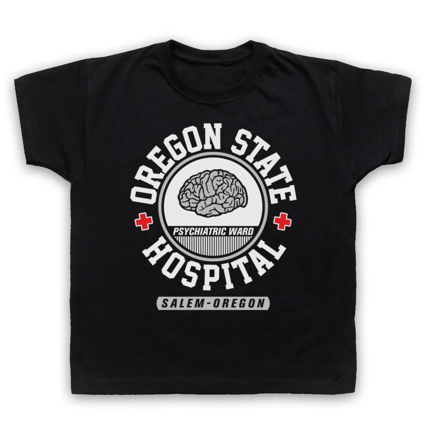 HOSPITAL OREGON ONE FLEW OVER CUCKOO S NEST UNOFFICIAL KIDS CHILDS T-shirt 120