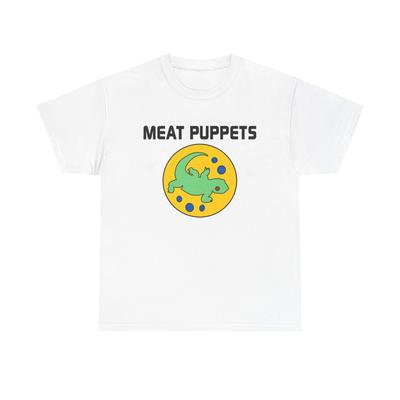 Meat Puppets T-shirt Graphique Vintage Unisexe Coton Épais Neuf