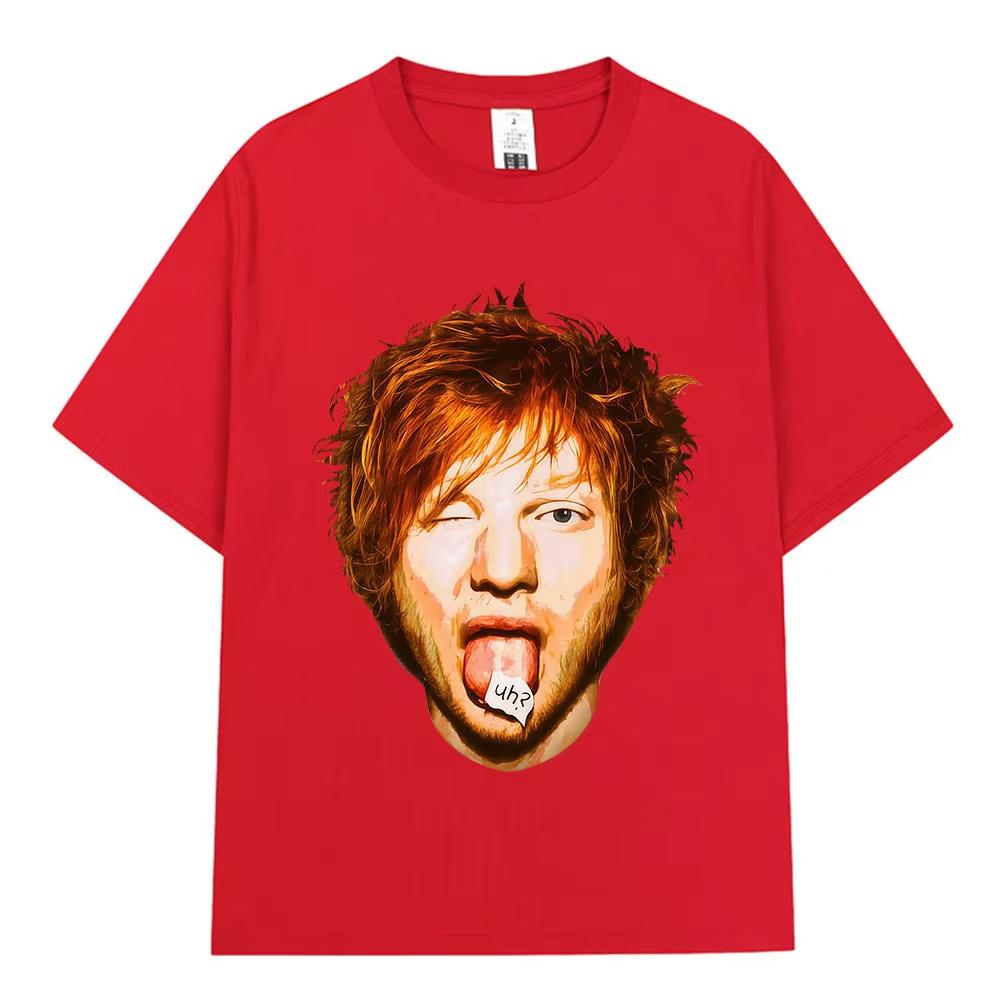 Ed Sheeran Loop Tour Australia Graphic T-shirts Men Clothing Fashion Hip Hop Vintage Oversized T Shirts Streetwear