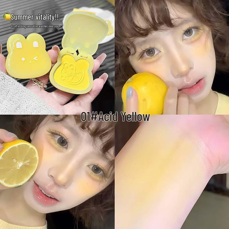 Ka Pa Wei Ni Lemon Little Rabbit Multi-use Matte Eyeshadow & Blush
