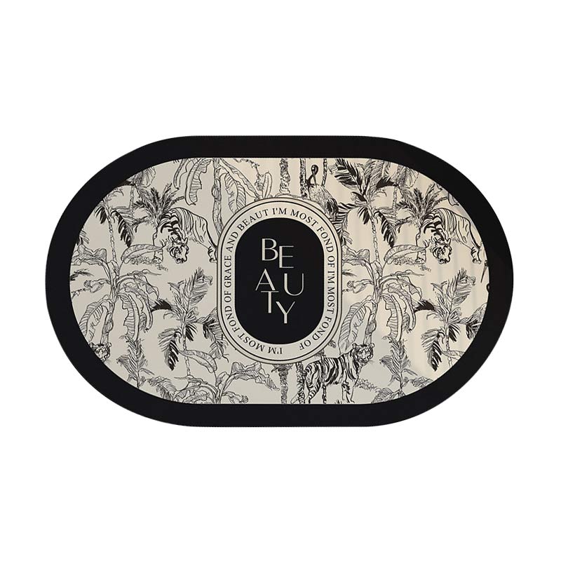 

Luxury Bath Mat Foot Mats Anti Slip Bathroom Rug Super Absorbent Quick Dry Floor Mats Room Rugs Toilet Carpet Doormat Washable 40cmx60cm