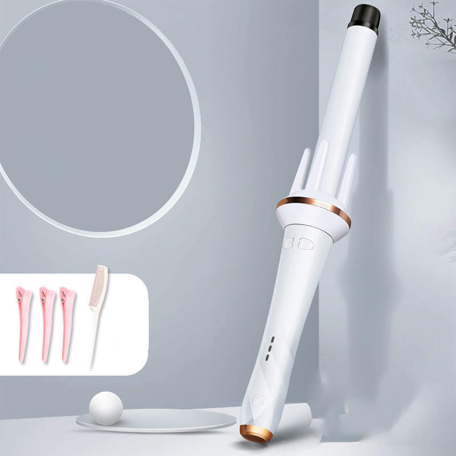 Полностью автоматическая плойка для завивки волос ленивая завивка отрицательные ионы завивка большой локон большая волна женская электрическая плойка белый