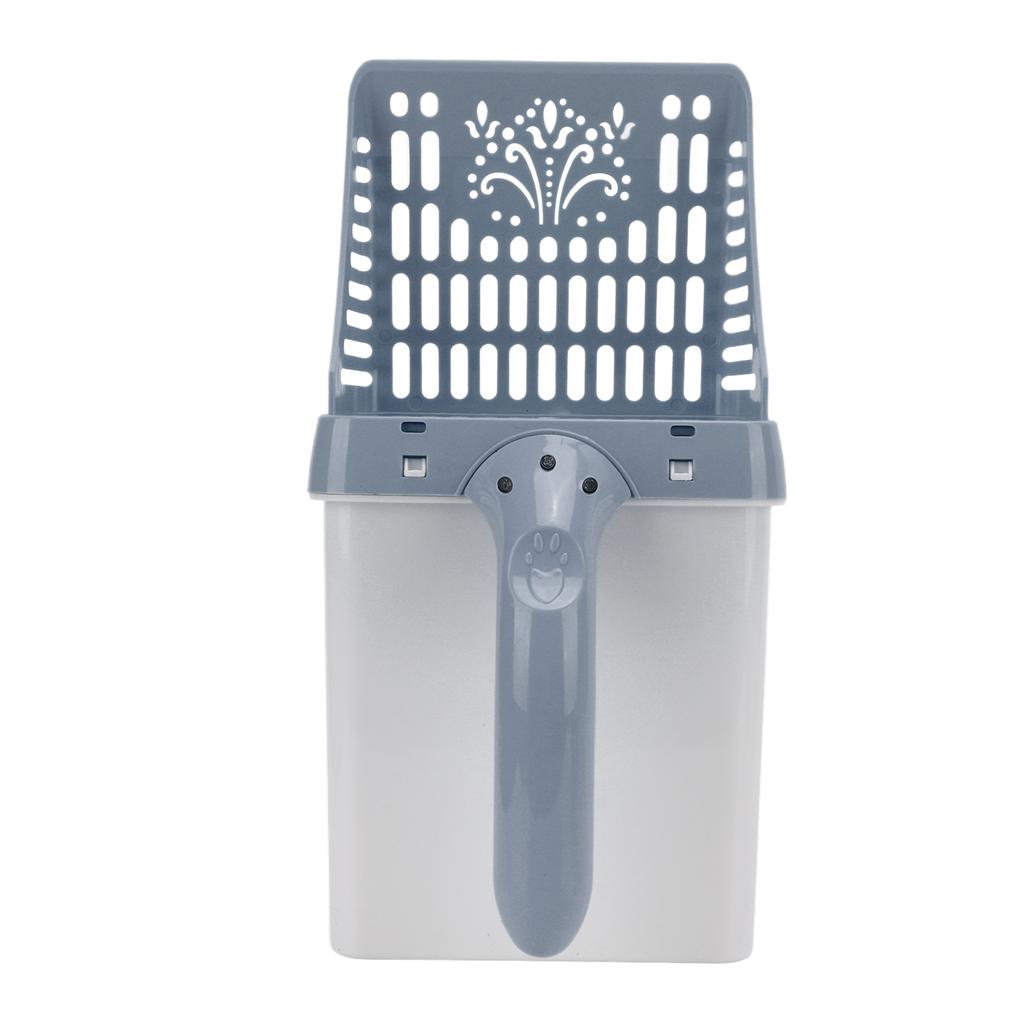 Cat Litter Scoop Holder Plastic Detachable Cat Litter Shovel with Waste Bag Pet Poop CleaningNordic
