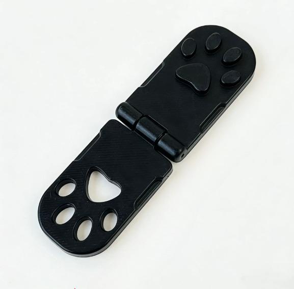 

1Pc Pet Paw Print Embossing Stamp, Unique Handmade Art Tool for Leaf & Thin Paper Crafts чорний