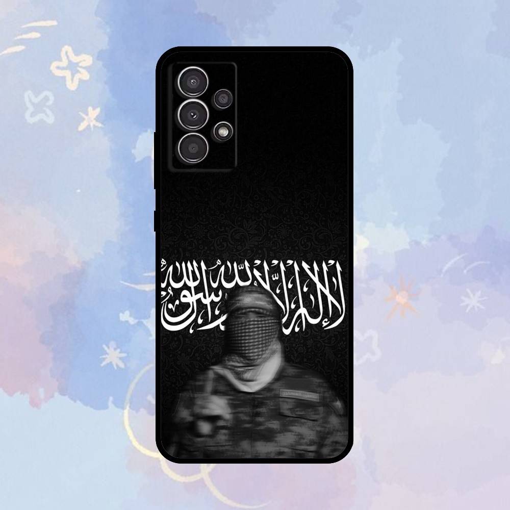 AAA A-Abu O-Obaida  Phone Case For Samsung Galaxy A73,A72,A71,A70,A53,A52,A51,Others Soft Black Cover Samsung a51 4g