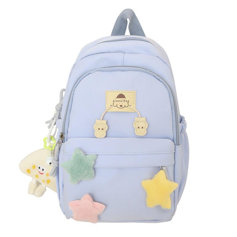 Large Capacity Cute Girl Backpack Schoolbag College Student Lightweight Backpack Female